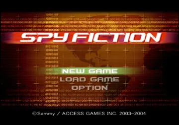 Spy Fiction (Japan) screen shot title